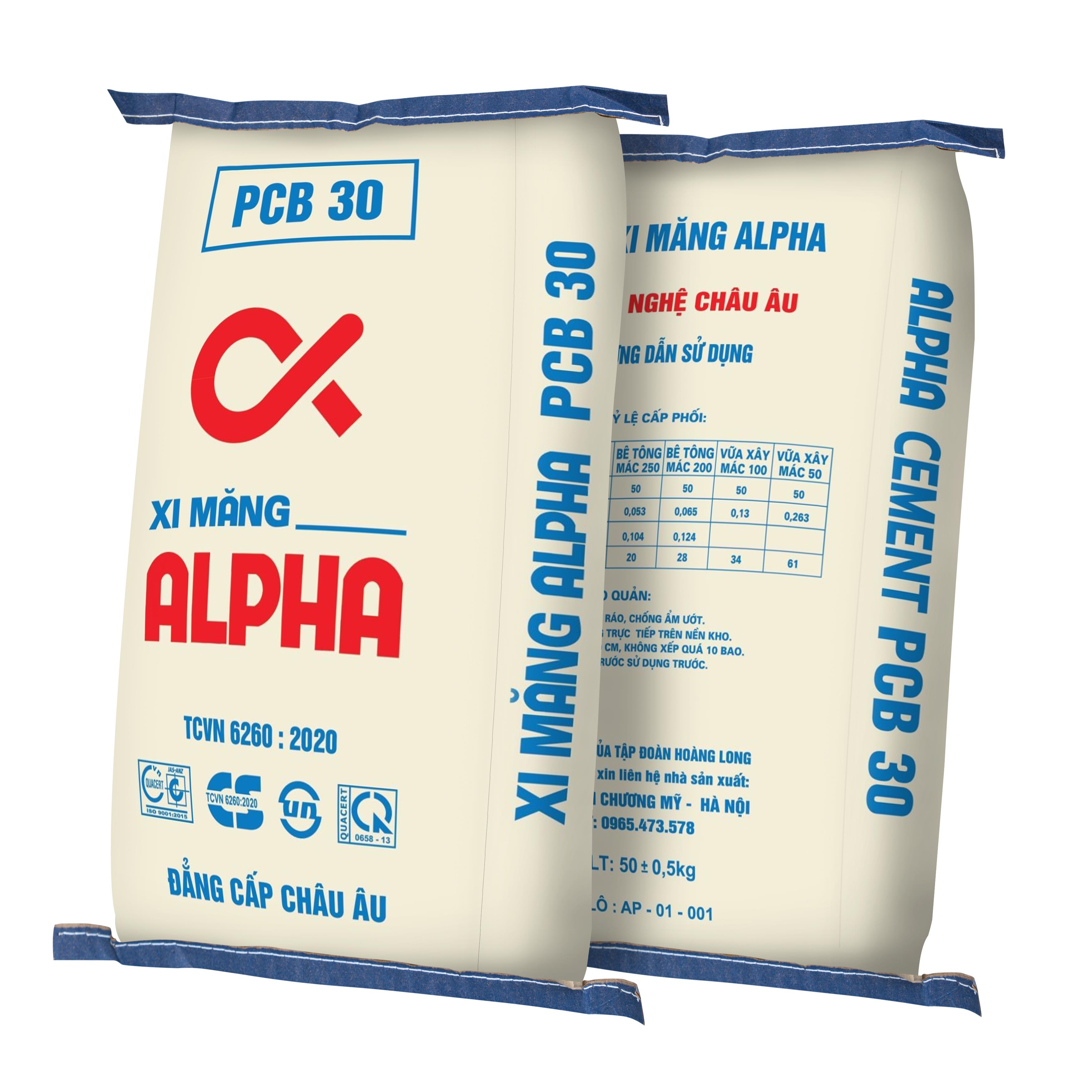 XI MĂNG ALPHA PCB30 