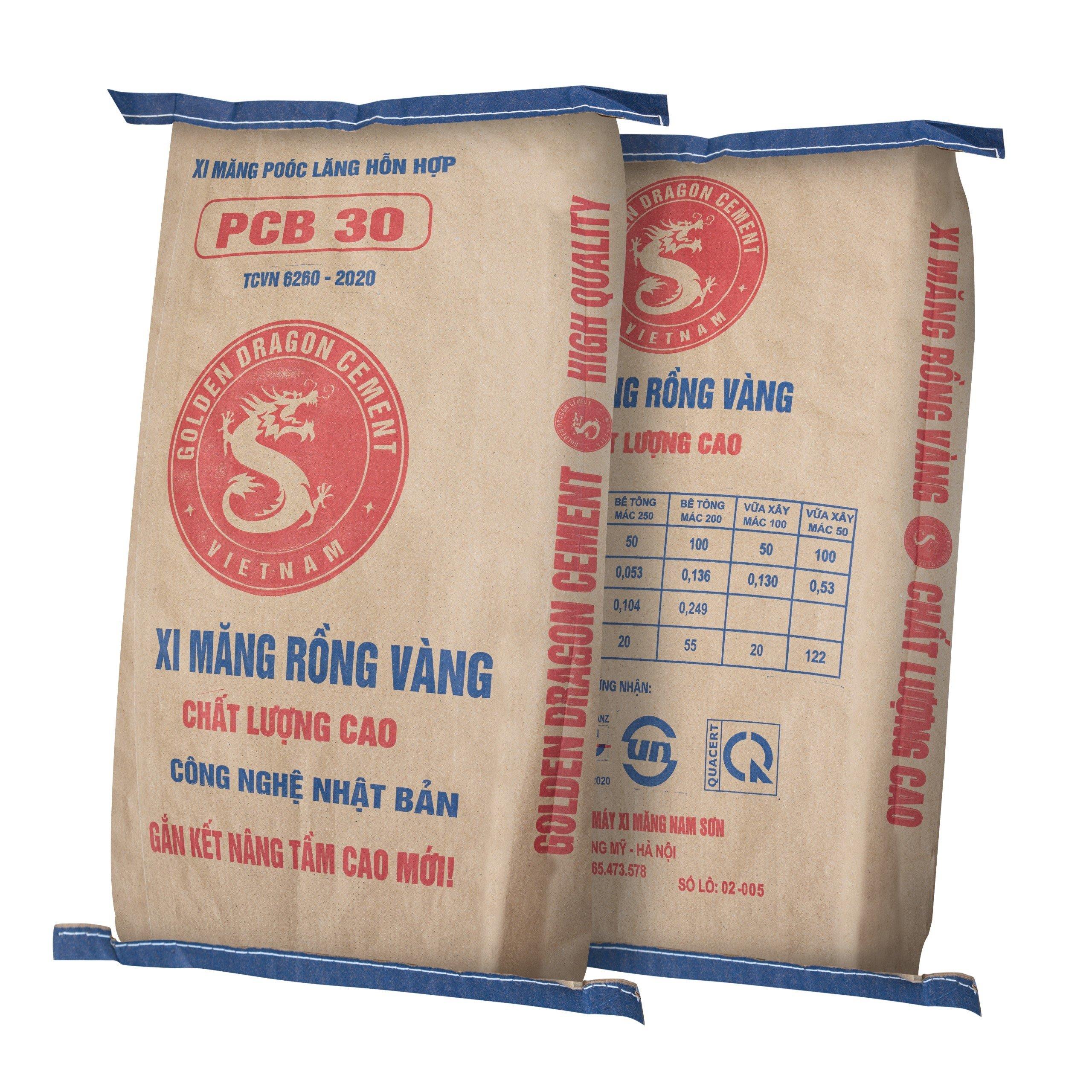 XI MĂNG RỒNG VÀNG PCB30